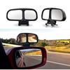 Rétroviseur D'angle mort,Miroir D'angle Mort Pour Voiture,2PCS Grand Angle Réglables Pour Voiture Camionnette Remorquage