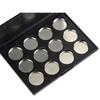 Large Plastic case Box Cosmetics Custom Private Label Empty ABS Makeup Eyeshadow Magnetic Palette
