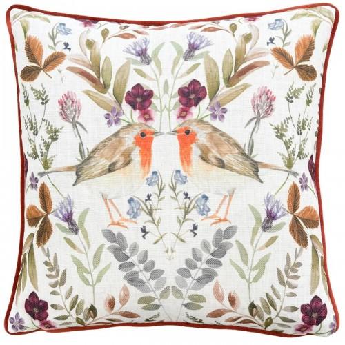 Evans Lichfield Mirrored Robin Cushion Cover