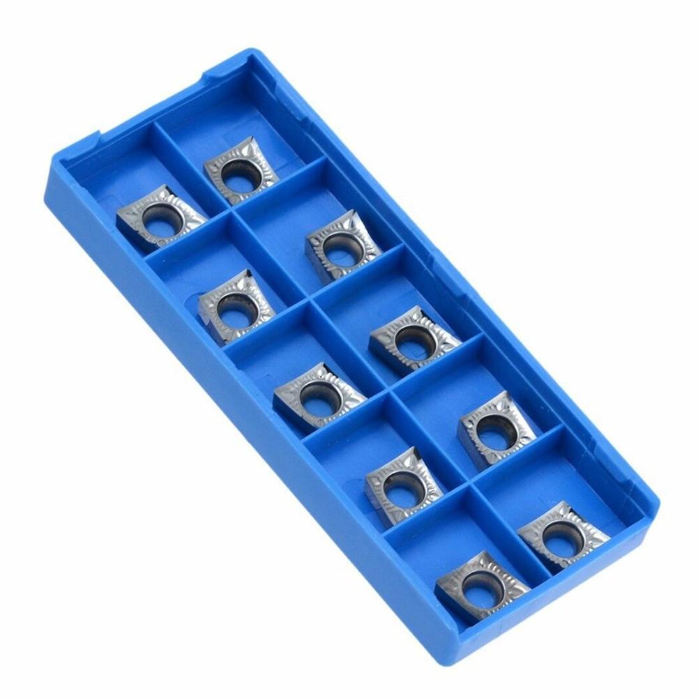 

10Pcs CCGT09T304-AK H01 CCGT32.51-AK H01 Aluminum Blade CNC Inserts Cutter