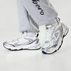 Kappa Stoff Synthetikleder 3M Reflektierend Dekonstruiert Y2K Retro Verschleißfest Atmungsaktiv Niedrig geschnitten Dad Shoes Unisex Sneaker Silber K0DZ5MC39-012