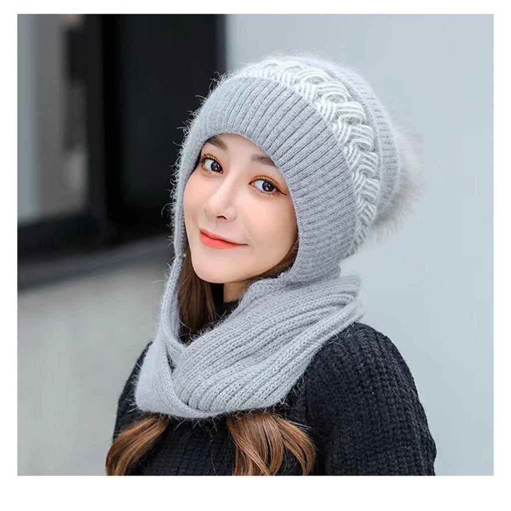 Hats, Woolen Hats, Thick Hats, Scarves, Outdoor Hats, Cold Hats, Knitted Hats, Woolen Hats, Necklaces