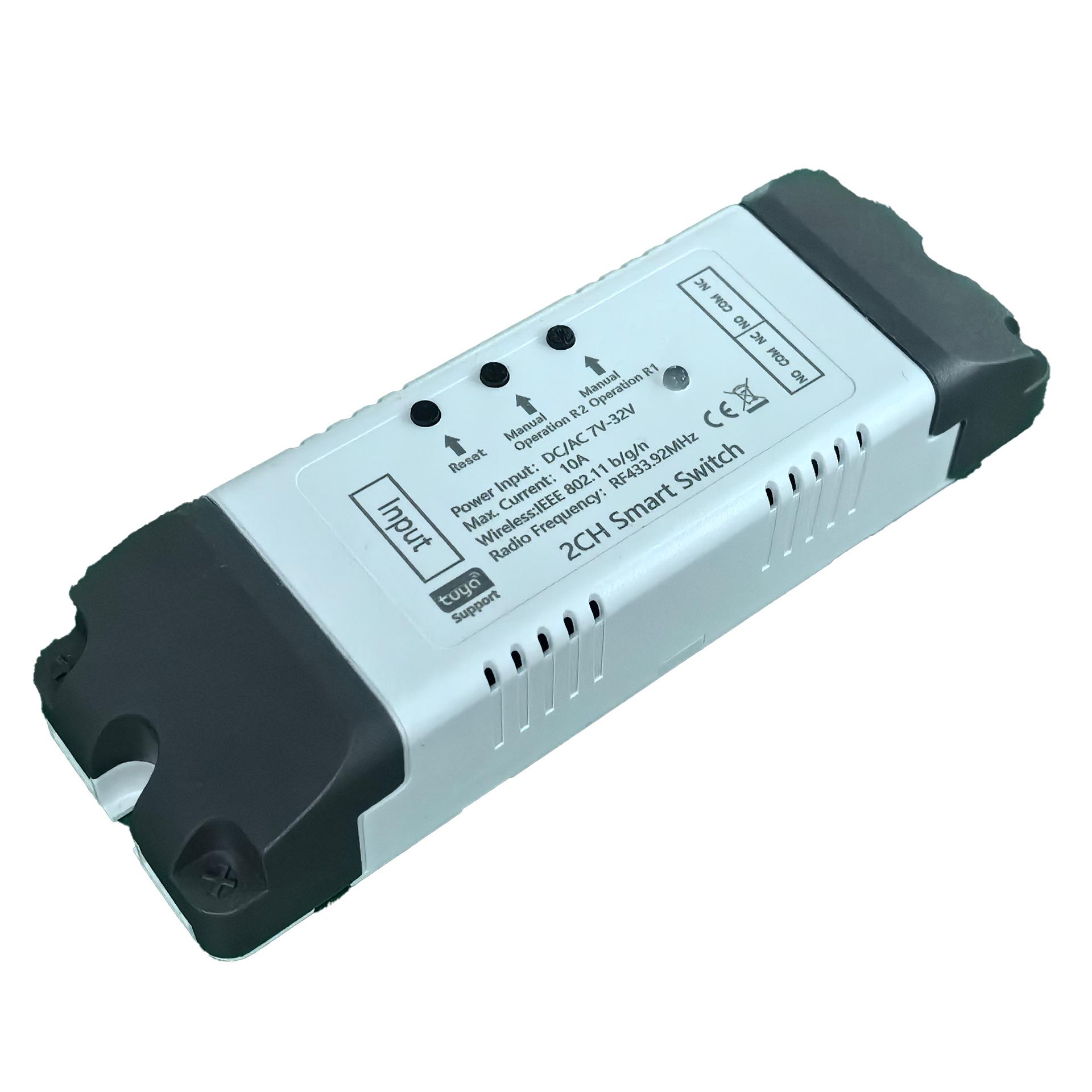 Tuya WiFi 4-канальный умный переключатель и таймер 220 В RF7-32 В модуль