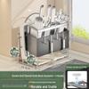 Stainless Steel Countertop Kitchen Knife & Utensil Organizer
