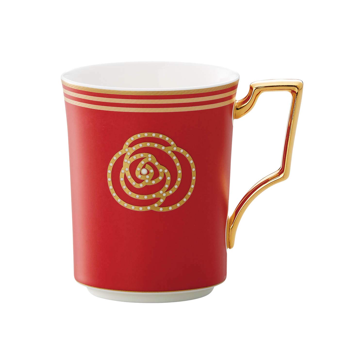 

Noritake Aidan Gold Mug, 330cc, Red Bone China, 1 piece, T93655/4941-1