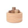 Yangyizhi Holz-Ätherisch-Öl-Diffusor, Buchenholz Aromatherapie Kleiner Runder Diffusor für Zuhause Büros Autos Yogaräume