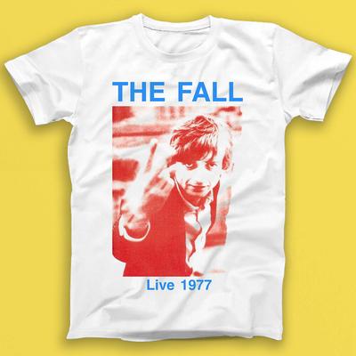 The Fall Live 1977 Post Punk New Wave Musik Geschenk T-Shirt 1681