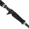 Black Carbon Fiber Fishing Rod Ultra Light Portable Travel Pole Pikestaff Handle(Casting 2.7M)