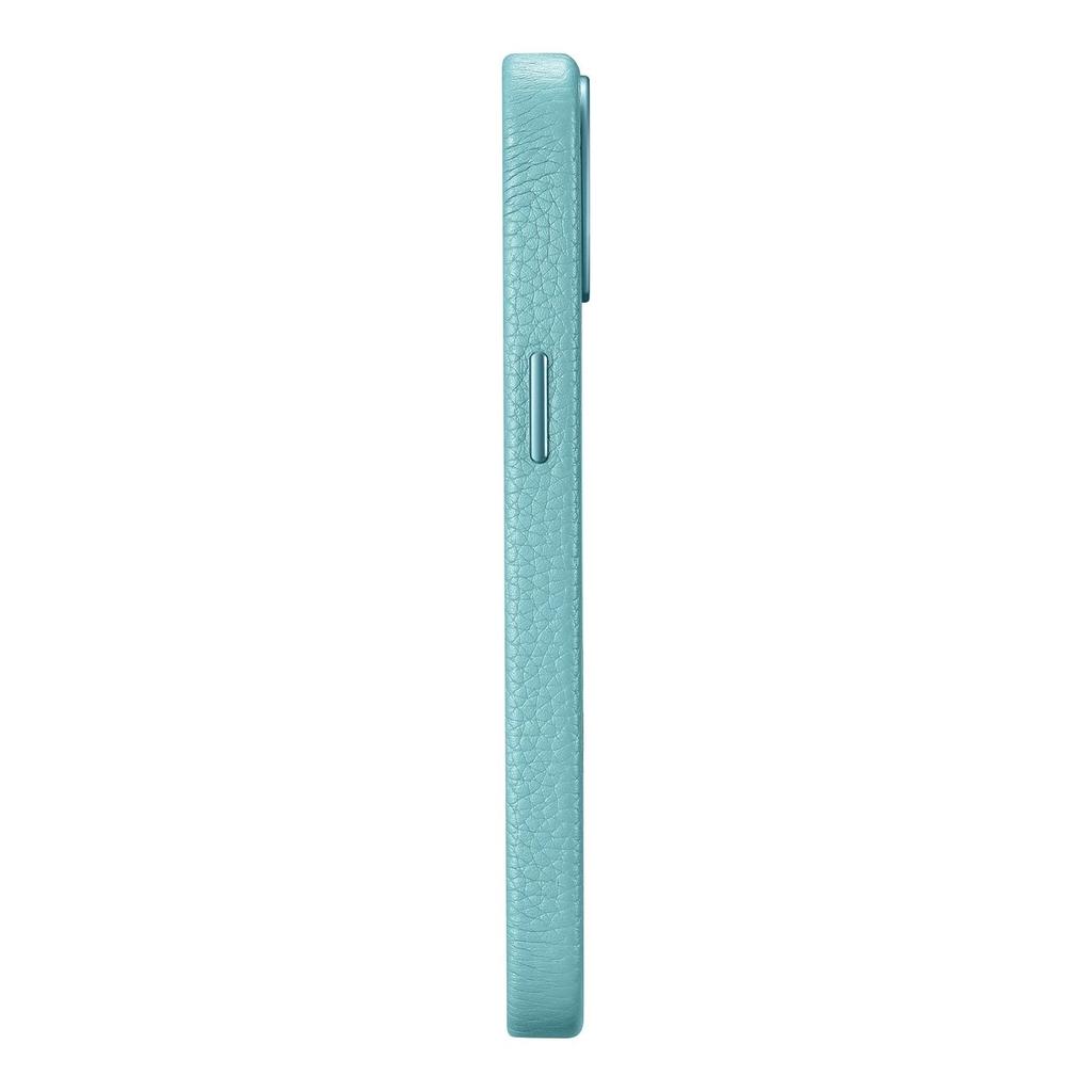 Icarer Litchi Premium Leather Case Skórzane Etui Iphone 14 Plus Magnetyczne Z Magsafe Zielony (Wmi14220711-Gn)