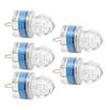 5Pcs Fishing Lure Light Diamond Shape LED Corrosion Resistance Auto Open Flashing Bass Lure Light Blue