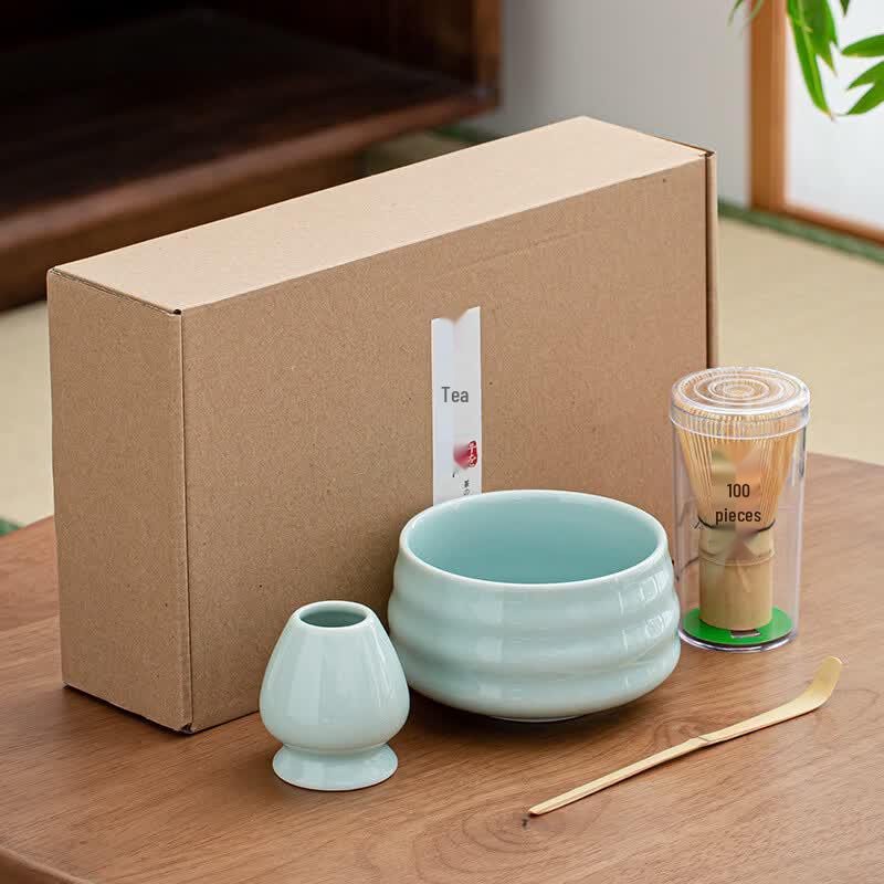 Japanese Style Matcha Tea Ceremony Whisk Set