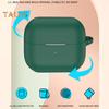 Jednobarevné ochranné pouzdro na sluchátka odolné proti nárazu odolné proti nárazu 360stupňová ochrana silikonové nabíjecí pouzdro pro SamsungGalaxy Buds 3/3pro