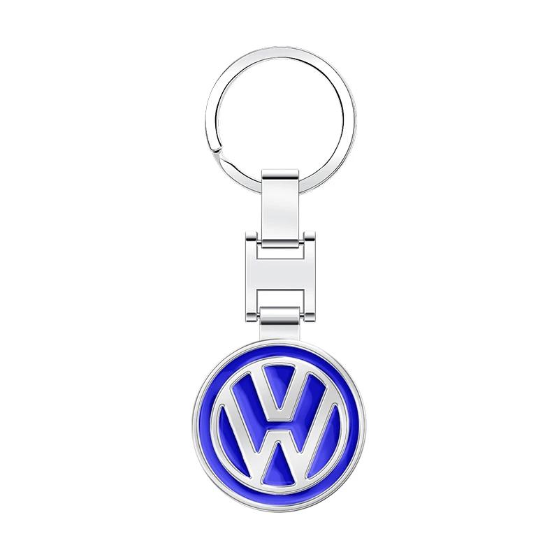 Car Styling Steel Keychain Key Ring For Volkswagen VW GOLF 4 5 6 Polo Passat B5 B7 Touareg Beetle Jetta B5 B6 B7 MK5 MK6 MK7 CC Sx5