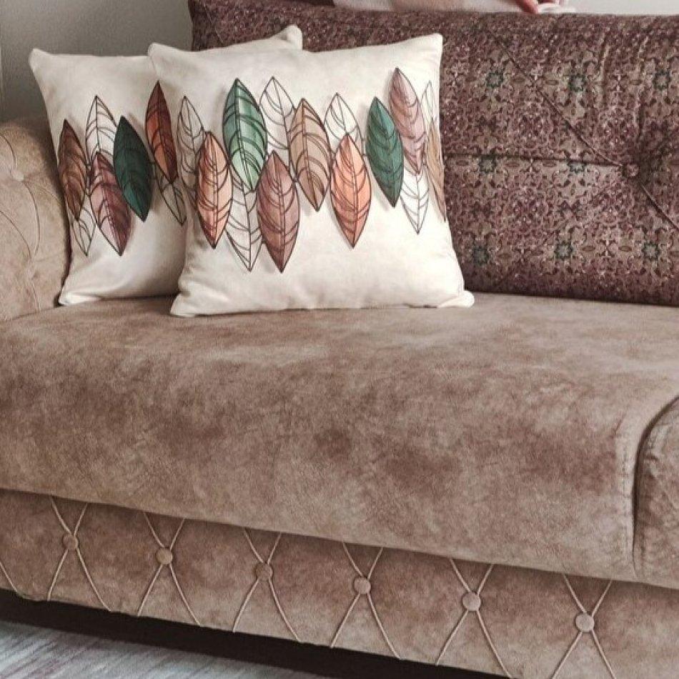 Digital Printed 4 Pieces 43 x 43 cm Decorative Cushion Cover