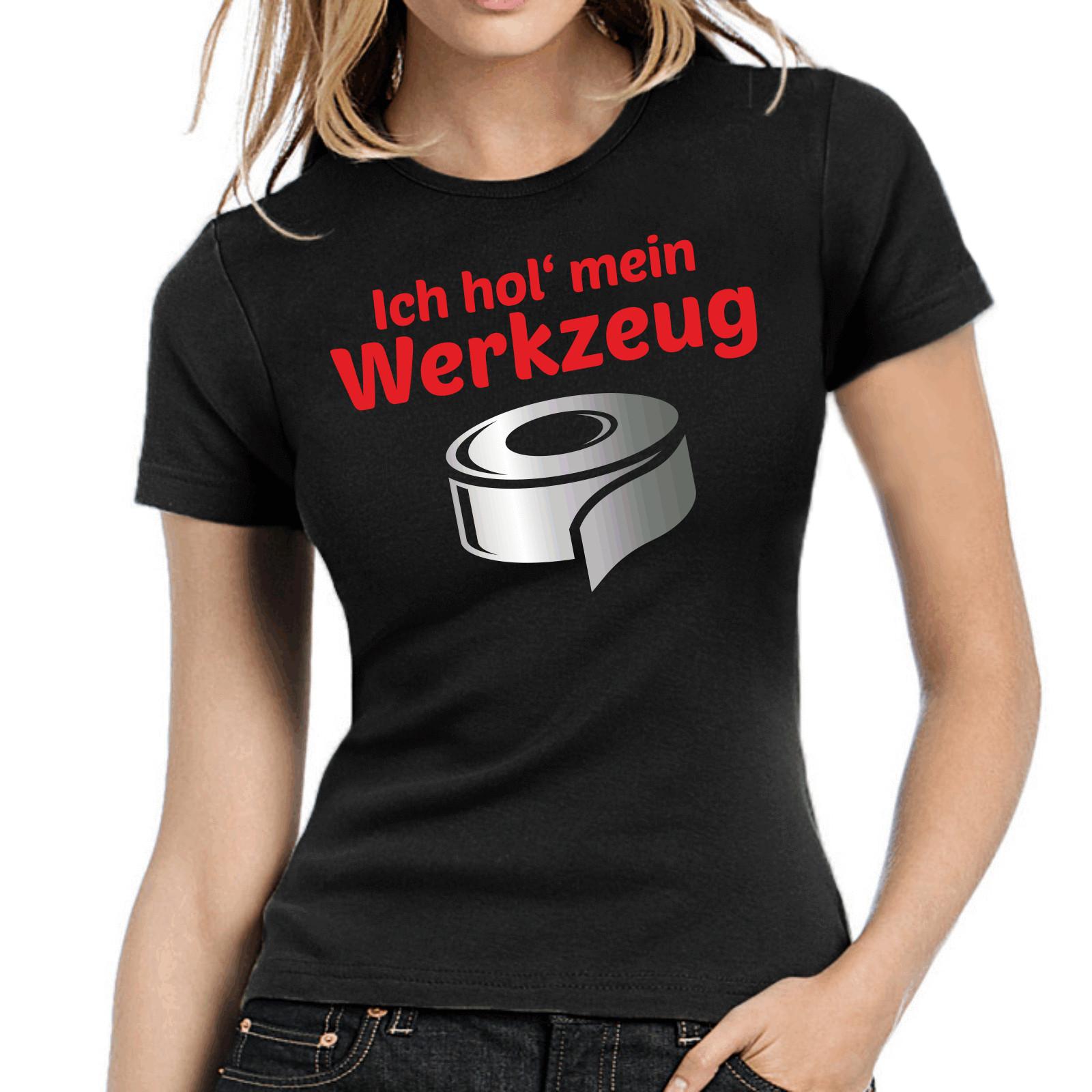 I ll Get My Tools Armor Tape Tape Fun Comedy Lady Ladies Girlie T-Shirt Mens Womens Tees Top M