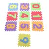 Kid Foam Play Mat Colorful Number Puzzle Foam Number Patterns Playing Floor Puzzle Mat for Children
