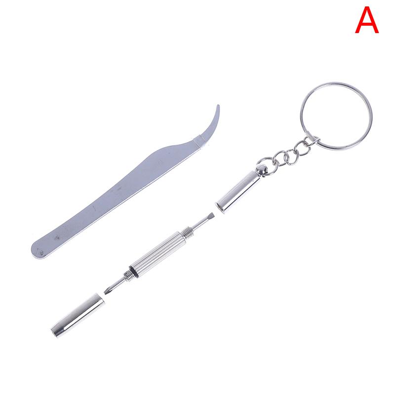 Mirror Leg Screw Kit Glasses Watch Repair Kit Home Repair Box Set