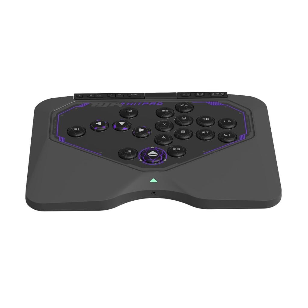 HJKGAMING HJK HITPAD Classic black Hitpad Leverless Controller Arcade Controller Slim Ergonomic Function Arcade Controller Japanese Authorized