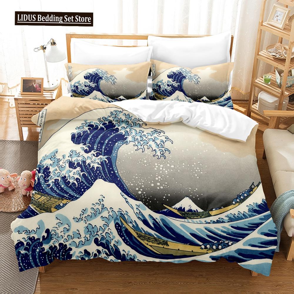 Almond Blossom By Van Gogh Duvet Cover Set Floral Flower Bedding Set For Girl Nordic Comforter Cover Queen King Size Bedding Set