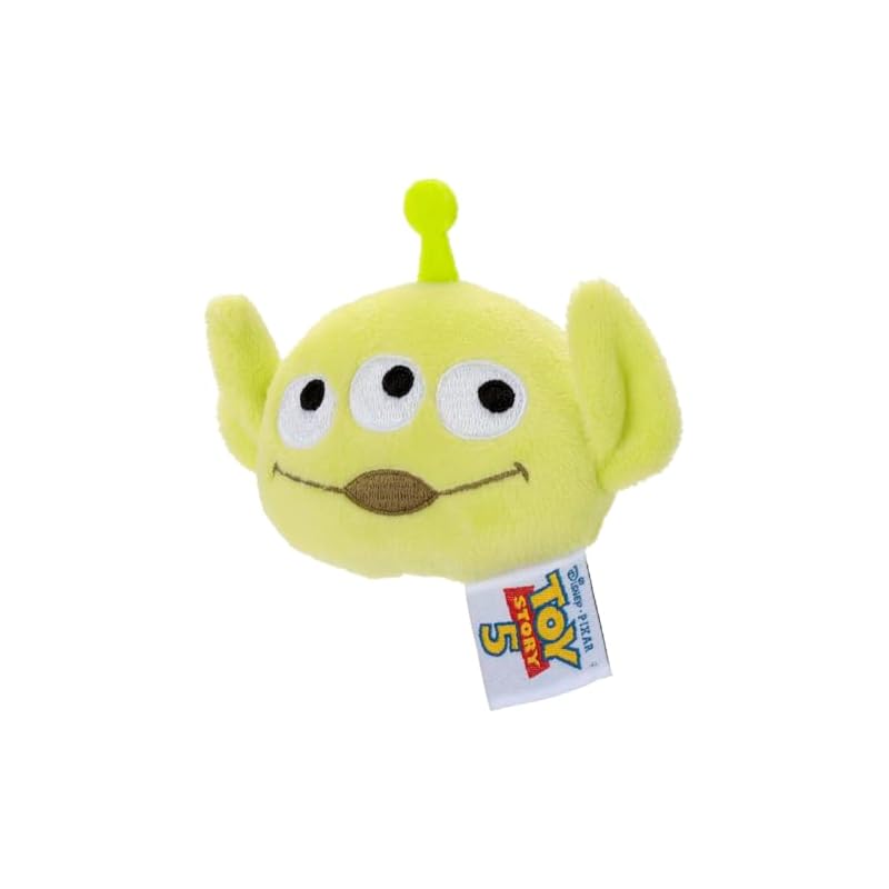 Takara Tomy Arts Pixar Character Toy Story 5 Plush Badge - Alien (Height: Approx. 8.5cm)