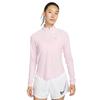 Swoosh Tempo Run Moisture-Wicking Quick-Dry Zip Long Sleeve Running T-Shirt Women Tops HV2843-663