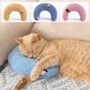 Cute Pet Little Pillow U-Shaped Neck Protector Deep Sleep for Puppy Kitten Pillow Dog Cat Headrest Sleeping Pillow Pet Supplies