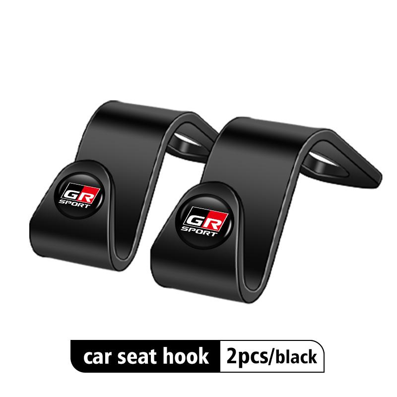

Car Seat Headrest Hook Auto Back Seat Organizer Auto Accessories For Toyota chr Corolla Camry rav4 Yaris hilux prius avensis