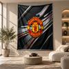 Dekorativt Teppe, Manchester United Trykt Veggkunst, Lett Veggheng for Soveromsbakgrunn