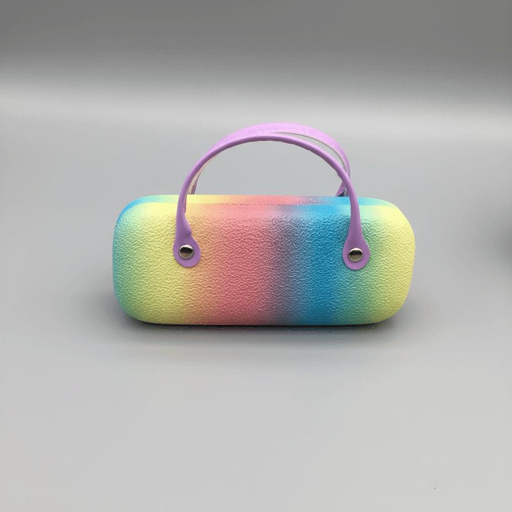Mit Griff Brillenetui Anti-Druck Brillen Tasche Mode Brillen Schutzhülle