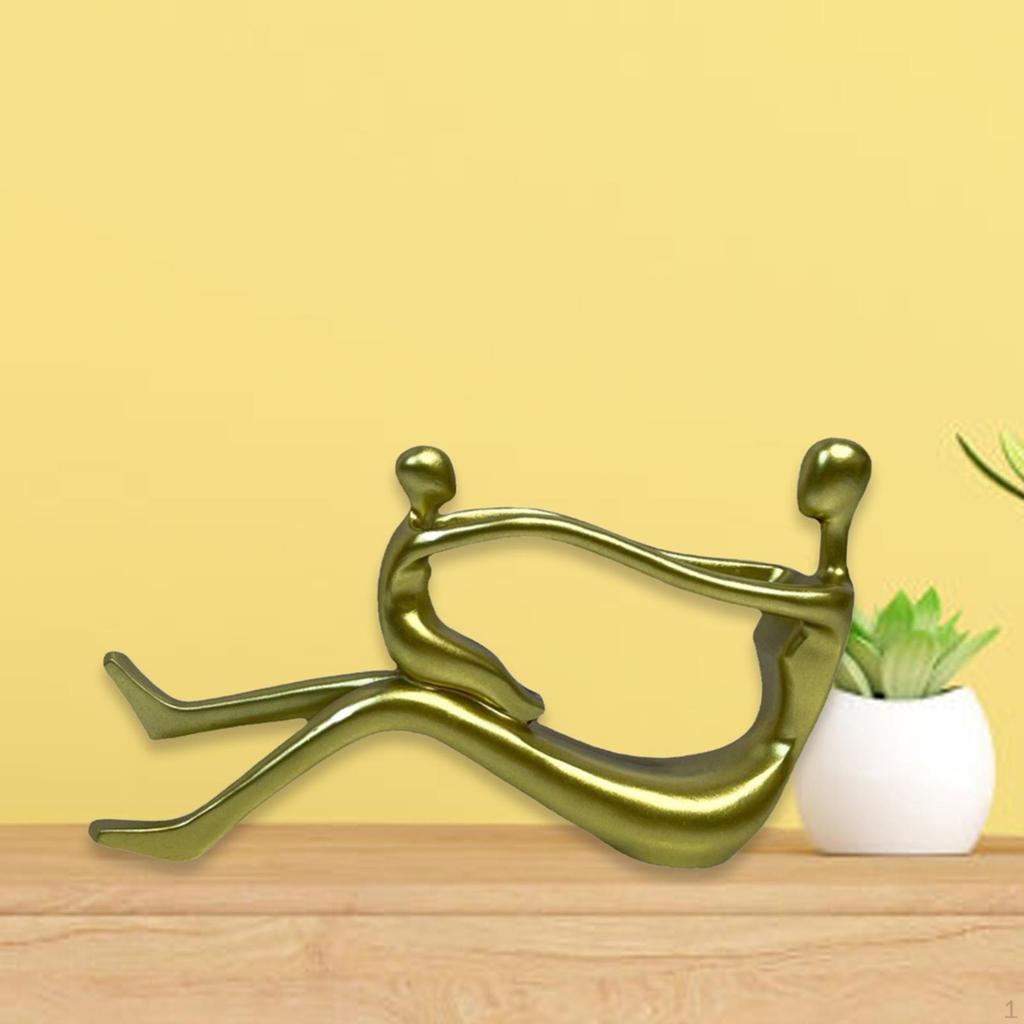 Character Figure Sculpture, Funny Decor, Resin Statue, Desktop Decoration for Desk, Living Room,