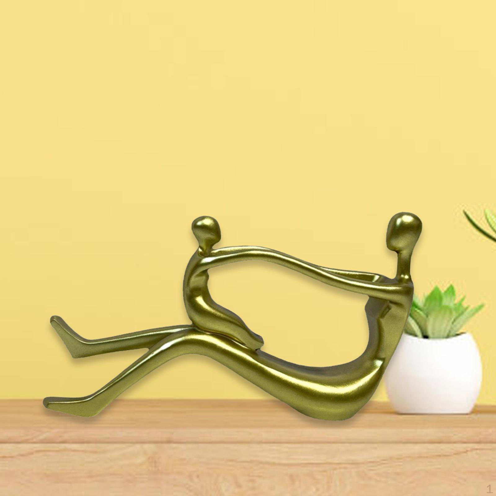 

Character Figure Sculpture, Funny Decor, Resin Statue, Desktop Decoration for Desk, Living Room, медный