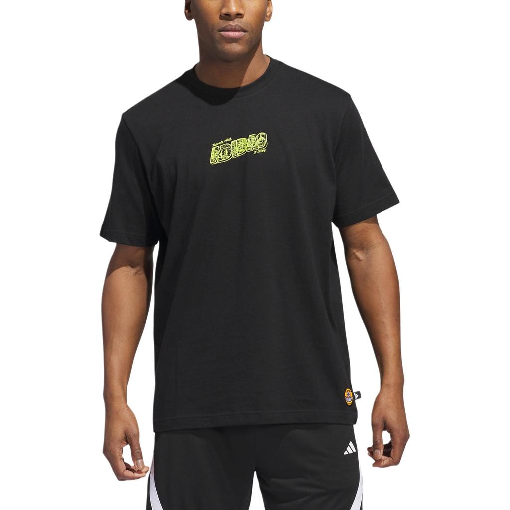 adidas LIL S LOST Tee Black Men Streetwear IY1135