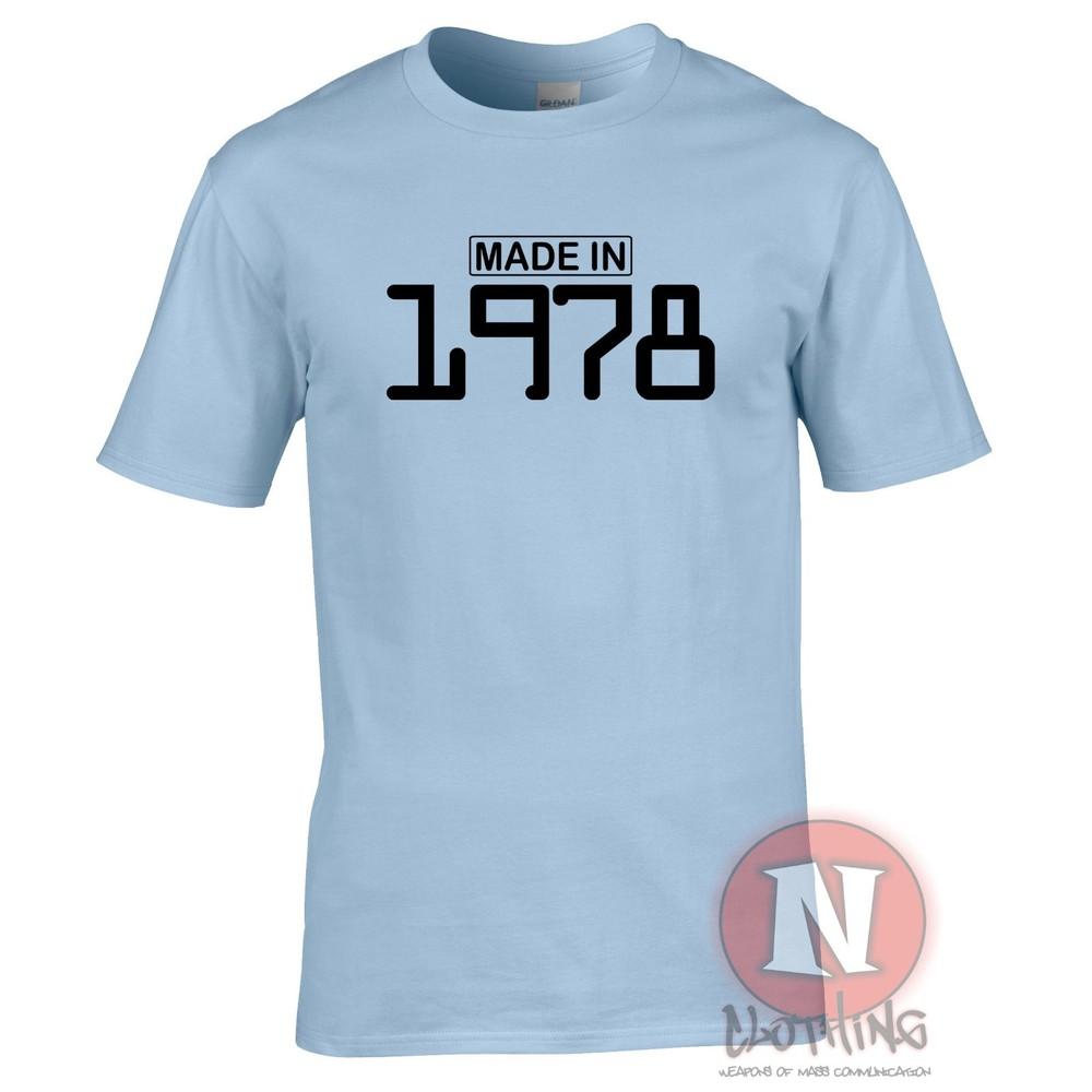 Made In 1978 TShirt Birthday Celebration Funny Party Gift Present Teeshirt
