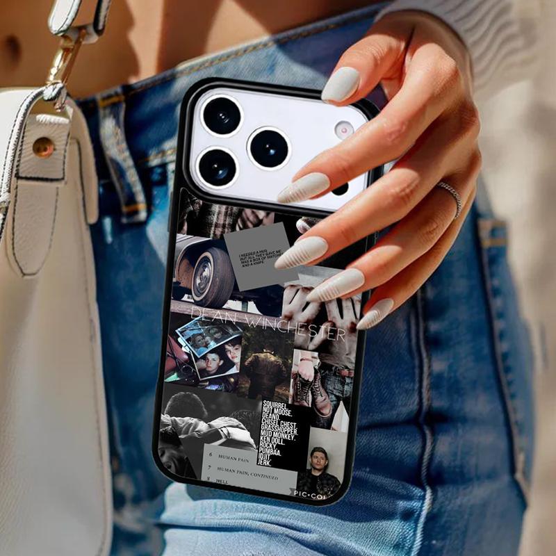 Supernatural Collage Phone Case For iPhone 17 Air 14 15 13 12 Max Cover For Apple 16e 11 Pro Max Plus Coque