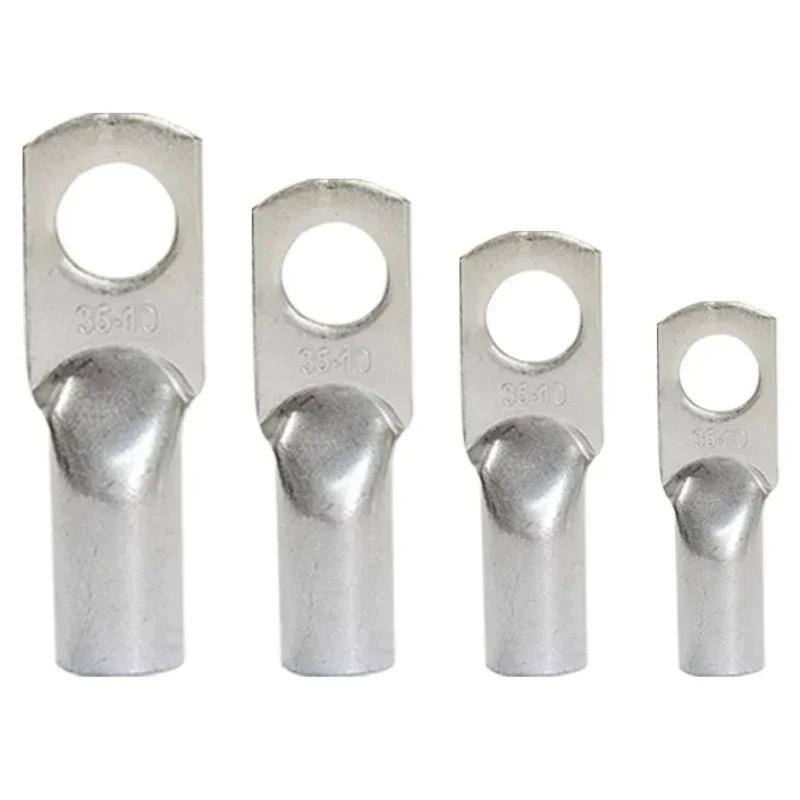 JG35-6/8/10/12 Marine Copper Screw Hole Electric Wire Cable Ring Tubular Cord End Lug Connector Crimp Terminal