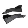 Rear Bumper Lip Splitter   Car Side  Fins Body Lip Spoiler Chin Skirt Protector, Black