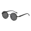 New Fashion Oval Sunglasses Men Women Punk Cool Gradient Shades Retro Metal Driving Sun Glasses UV400 Eyewear