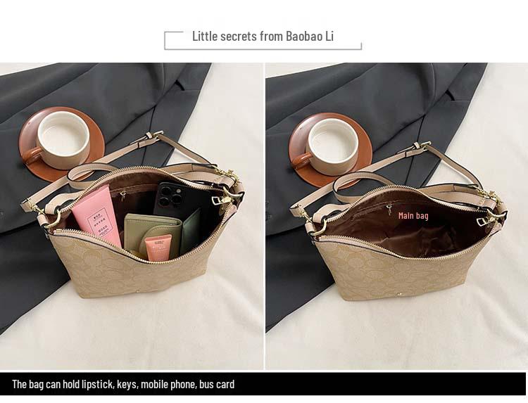 2025 Women's Luxury Crossbody Shoulder Bag: High-End Textured Design