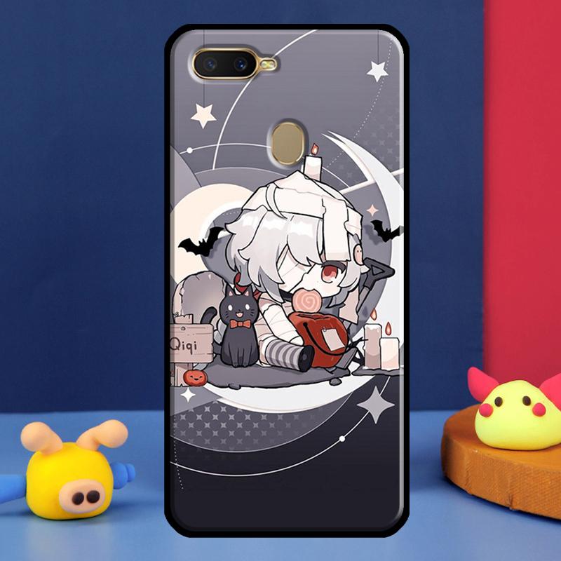 Genshin Impact Chibi Case For Oppo A98 A78 A58 A15 A16 A17 A5 A9 A91 A52 A72 A76 A96 A74 A94 A54 S A57 A77 Cover