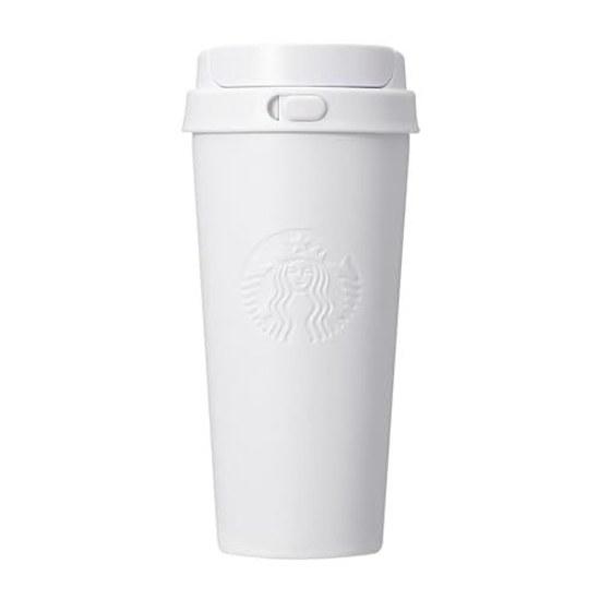 Starbucks Staba Recycle Stainless TOGO Logo Tumbler Matte White 473ml (2026 Model (473))