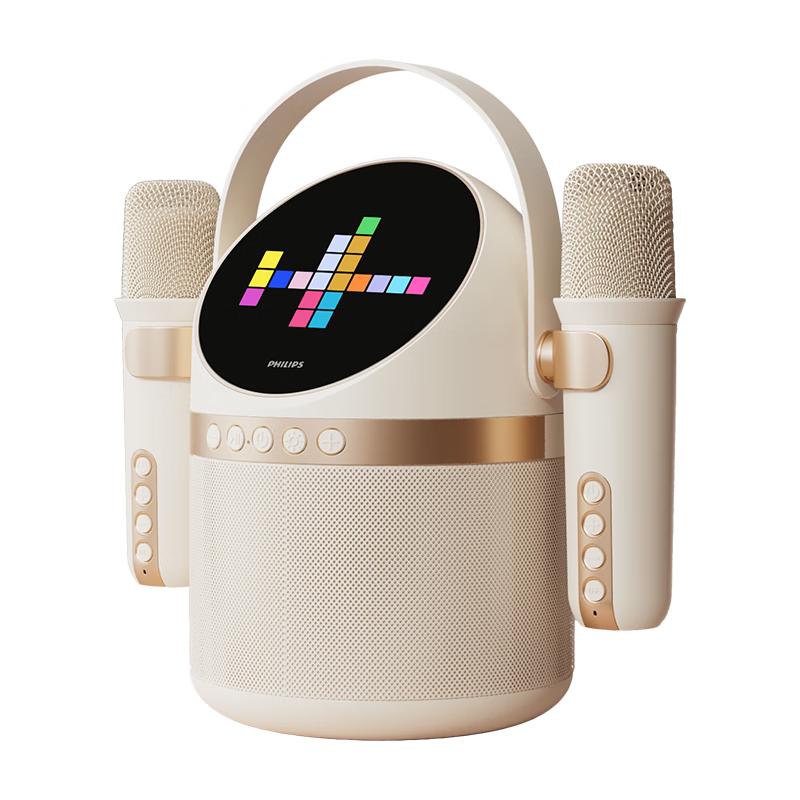 Philips Portable KTV Karaoke Speaker with Dual Microphones