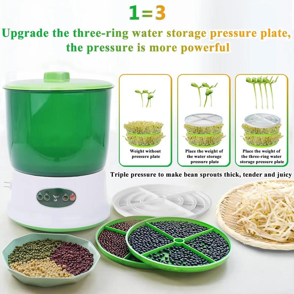 Bean Sprouts Machine Growing Kit for Soybean Mung Red