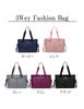 Nylon Shoulder Large Business [SpringSwalloow] Women's Bag, Handbag, Adult, Casual, Water-Repellent, Stylish, Large, Capacity, 2-Way, (Black)