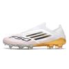 F50 nye snøreløse sømløse flyvevde ungdomsfotballsko student lange pigger herre- og damefotballsko for konkurranse med brukte pigger