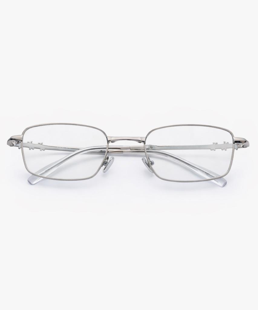 Likkeullou Rc Stainless Steel Amon F Folder Glasses Silver