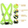 2/1PC Outdoor Night Walking Safety Vests Highlight Adjustable Lightweight Reflective Vest Biking Safety Strap Waterproof Running