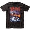 DIO Holy Diver T Maglietta da Uomo Rock and Roll Musica Maglietta Classica Band Nuova Nera