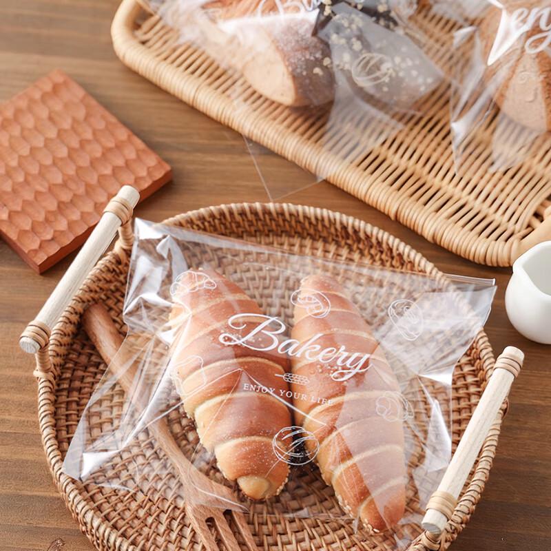 MEIDI Transparente Selbstklebende Bäckertüten