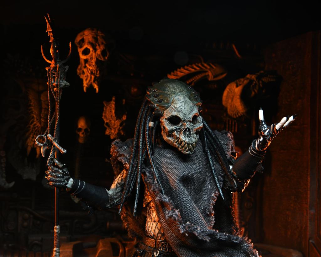 Official NECA Predator Shaman Ultimate 7-inch Action Figure.