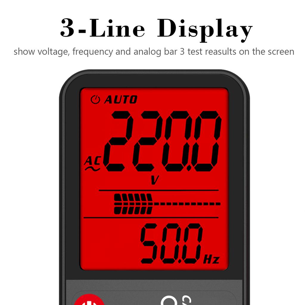 BSIDE Digital Multimeter Smart Automatic Multitester USB Charging Electrician Universal Tester Voltmeter Voltage Detector Meter